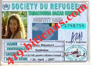 My Refugee Id Card